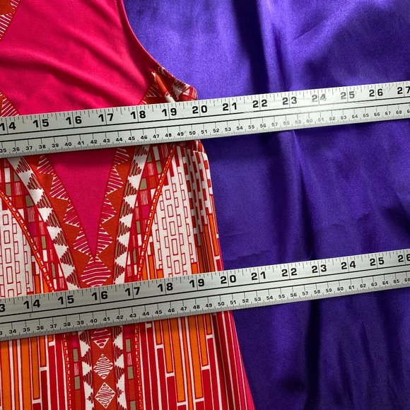 πSandra Darren 60s Style Geometric Dress - Picture 8 of 11